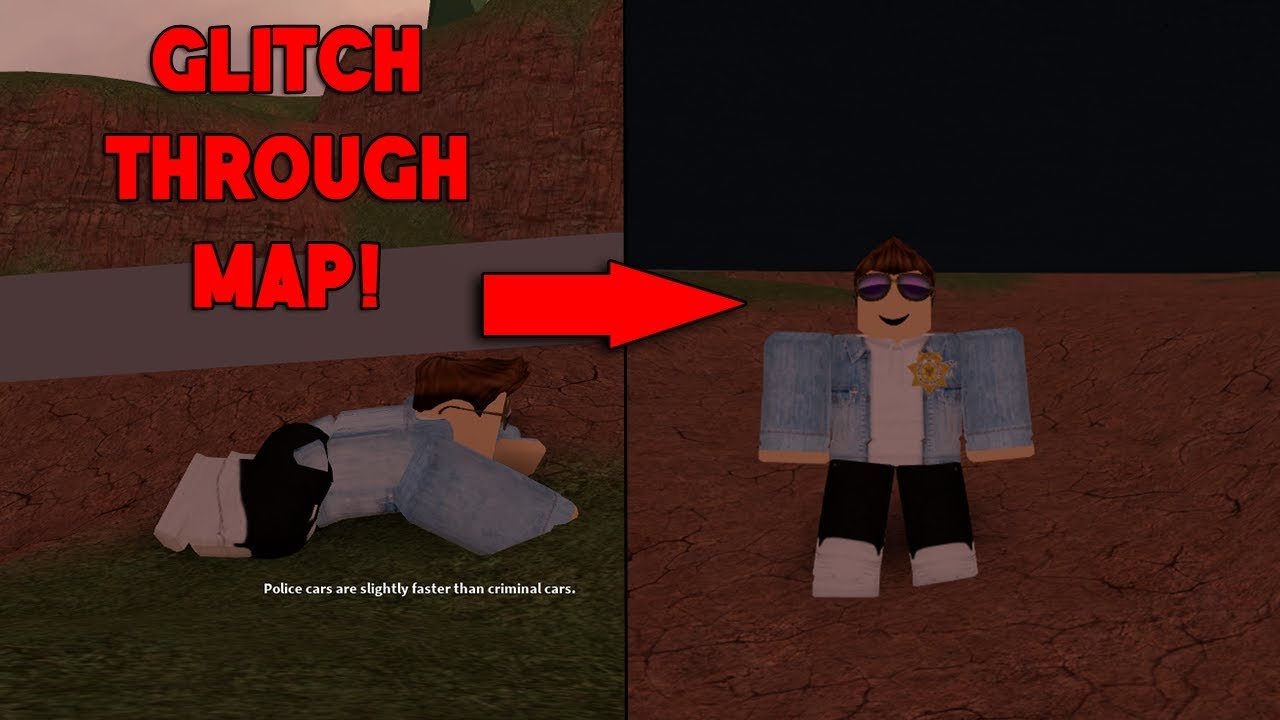 [WORKING[ HOW TO GLITCH THROUGH MAP IN JAILBREAK!!|ROBLOX 2018