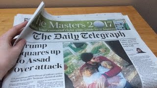 ASMR Newspaper Page Turning And Reading Intoxicating Sounds Sleep Help Relaxation screenshot 1