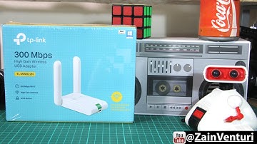 Budget Wifi Adapter TP-LINK TL-WN822N N300 UNBOXING REVIEW AND SETUP