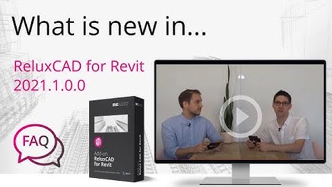 What is new in ReluxCAD for Revit - 2021.1.0.0