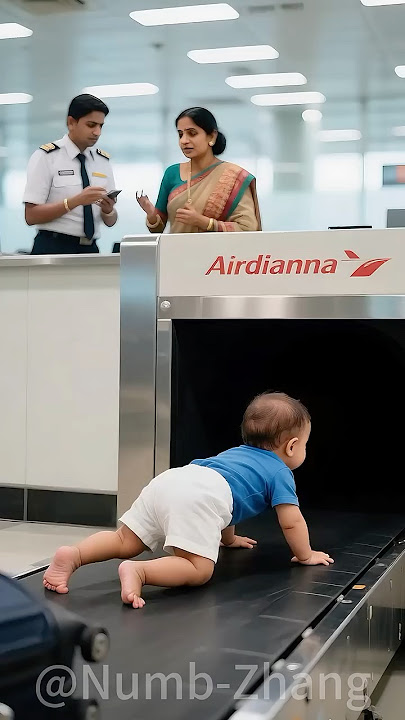 baby mistakenly flies plane ！ #N-Z #baby #plane