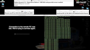 Scenario 3.3 - Hard-down active node w/ GRE KA