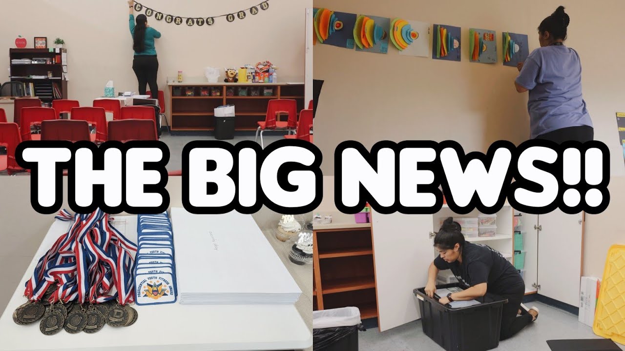 The Last Week of School + Classroom Teardown || S4E16 - YouTube
