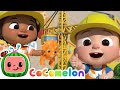 Construction vehicles song  cocomelon nursery rhymes  kids songs