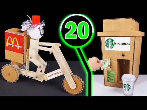 TOP 20 Incredible Cardboard Videos in The World