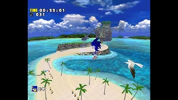 Homing Attack Sends Sonic Flying! I Sonic Adventure DX