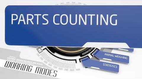 RADWAG X2 Series Balances Working Modes - Part 4 PARTS COUNTING - Marketed by FirstSource Laboratory