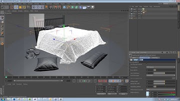 Cinema 4D tutorial: Add photoreal cloth to scenes, Part 8