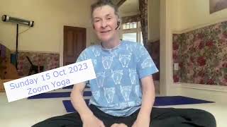 15 October 2023 - Sundays Zoom Yoga