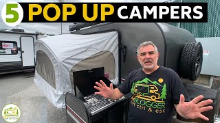 5 Best Pop Up Campers  Tours and Reviews!