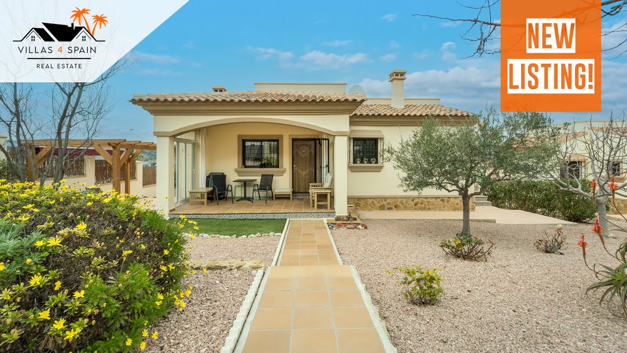V4S1625 Hondon de los Nieves Villa For Sale in Hondon Valley quality