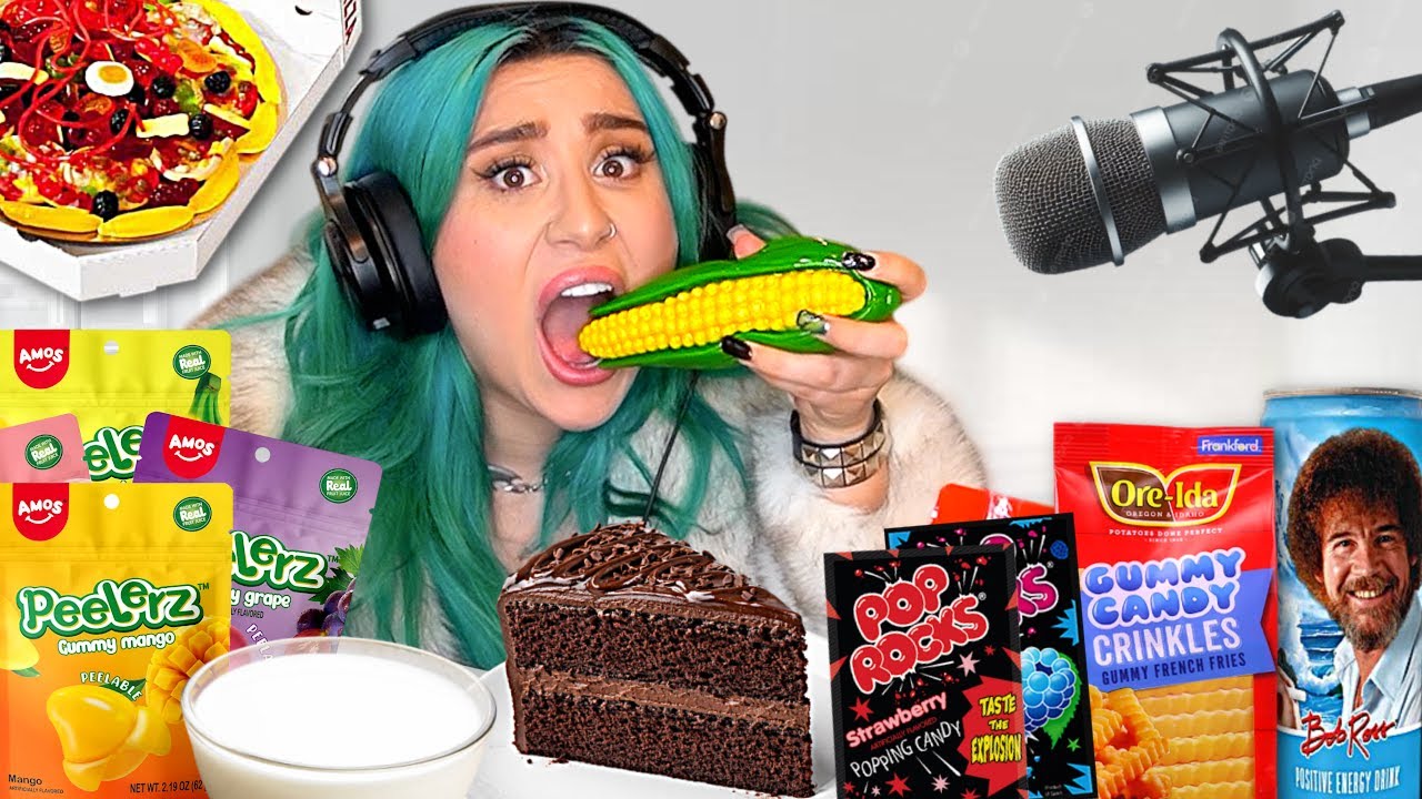 I Tried ASMR "VIRAL" Gummy Candy  *its horrible*