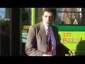 Golf on a bus  funny clip  classic mr bean