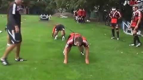 Rugby Coaching Scrum drills with the Crusaders