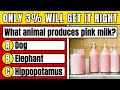 100 Questions that 97% of People Can&#39;t Answer! (Animal Quiz)