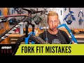 10 Common Mistakes Made When Replacing A Mountain Bike Fork | How To Fit A New Fork