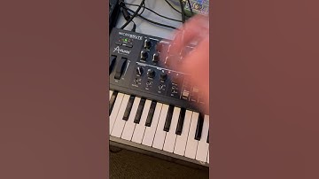 arturia microbrute + meris hedra + ottobit jr + gamechanger light pedal sound fx 2