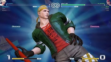 kof 2016 kof 14 kof xiv ps4 The King of Fighters XIV geese billy hein vs shun