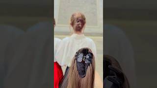 Smooth hair wig try on l real fack ?#shorts