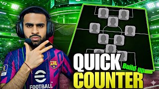 My Secret Quick Counter Meta Formation🔥 E football Mobile 2026