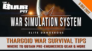 Update 14 Elite Dangerous: Thargoid War Simulation System, Survival Tips, Pre-Engineered Gear & More