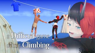 【壺なし壺おじ】腰布一枚の男と終わりのない苦しみを分かち合うクライミングゲー「A Difficult Game About Climbing」やる【龍ヶ崎リン / ななしいんく】