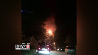 Fire at former Waterbury factory