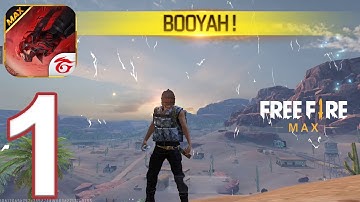 Free Fire Max - Gameplay Walkthrough Part 1 - First BOOYAH (iOS, Android)