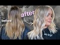 BACK TO ICY BLONDE! COME TO THE SALON WITH ME - Dimensional Blonde Hair Transformation | Brianna Fox