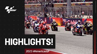 MotoGP™ Race Highlights 🤠 | 2023 #AmericasGP