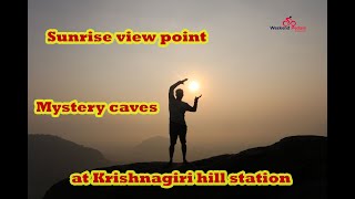 Mystery caves in krishnagiri hill station |krishnagiri fort | trekking | weekend pedals