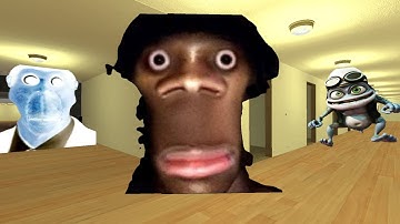 POV HALLO MIJN NAAM IS AUUGHH CRAZY FROG EN OBUNGA #garrysmod100k #Nextbots