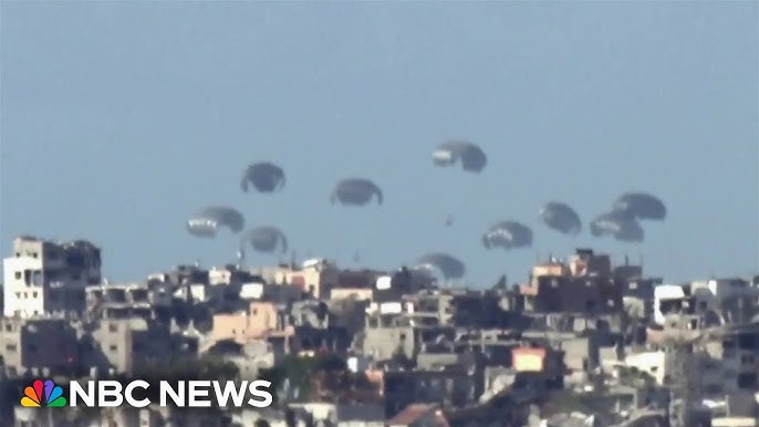 Inside Mission To Air Drop Desperately Needed Aid Into Gaza