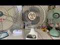 New fan: A 1980s Electrostar 9” oscillating desk fan