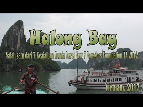 Video: Melancong Ke Vietnam. Teluk Halong