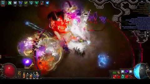Path of Exile: Winter Orb Solo Map Run 2 (Self-Curse Temp Chain Zerphi