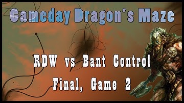 Magic gameday - Red deck wins vs Bant Control -  Final, Game 2