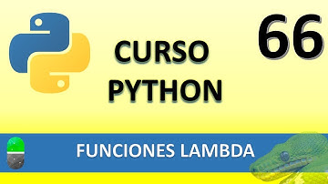Curso Python. Funciones Lambda. Vídeo 66
