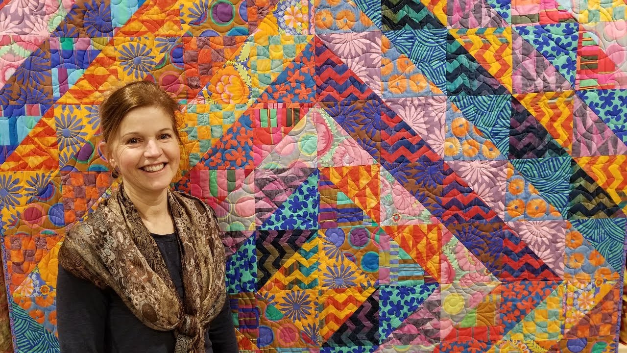 Quilt Inspiration: Free pattern day! Kaffe Fassett Quilting and Sewing