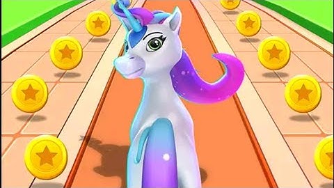 Unicorn Kingdom: Run Game | Run On Subway In Unicorn Fun Running Games