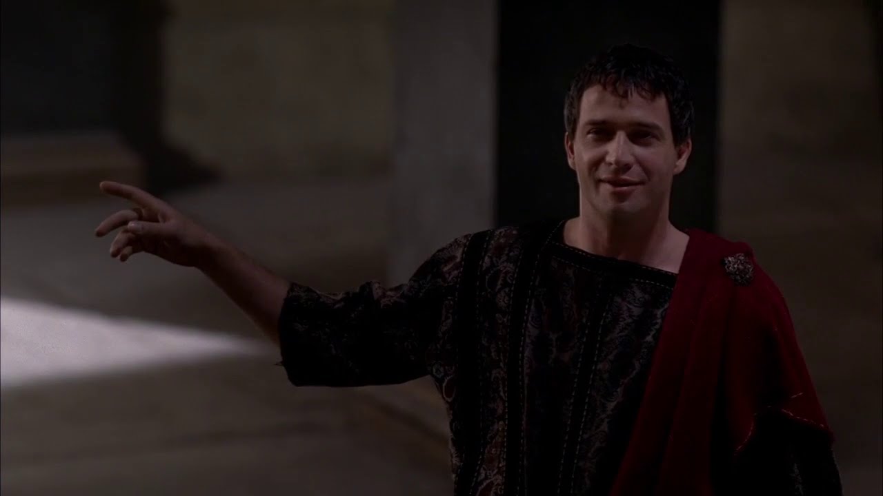 Mark Anthony being entertaining Rome season 1 scenes