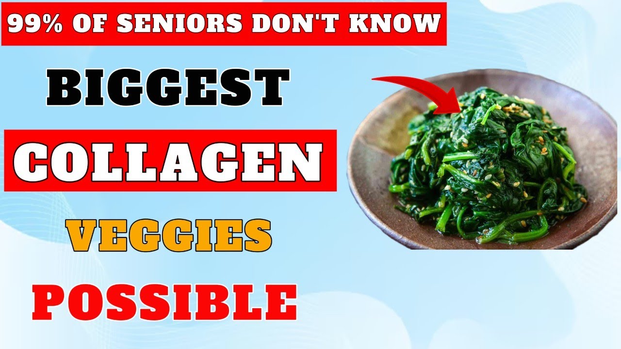 Over 60? Eat These 8 Vegetables to Support Collagen, Mobility, and Nerve Health | Senior Health Tips