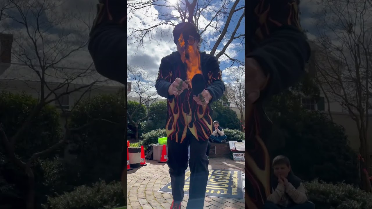 Fire juggling 🔥 