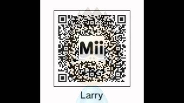 New Super Mario Bros. Wii : Bowser & Koopalings QR Codes/Miis