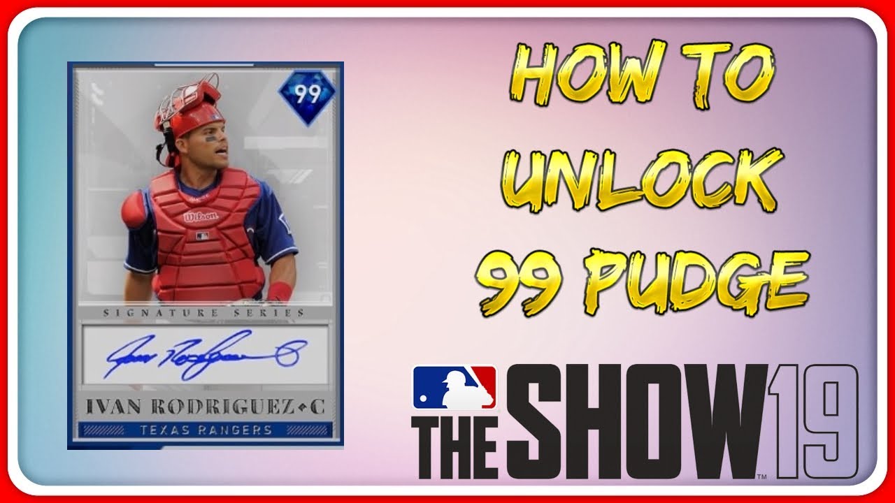 HOW TO UNLOCK 99 OVR IVAN RODRIGUEZ! MLB THE SHOW 19 DIAMOND DYNASTY