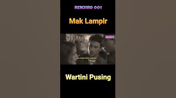 Mak Lampir Si Wartini Pusing#Shorts