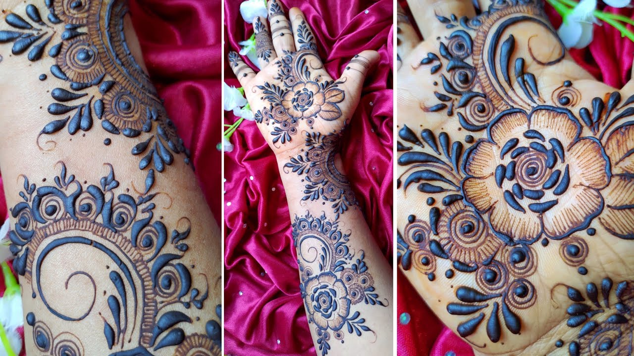 New Stylish Gulf Mehndi Designs for Hands | Gulf Henna Designs 2020 ...