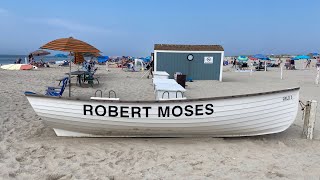 Fire Island Lighthouse to Robert Moses Beach Field 5 - Walk. Long Island, NY