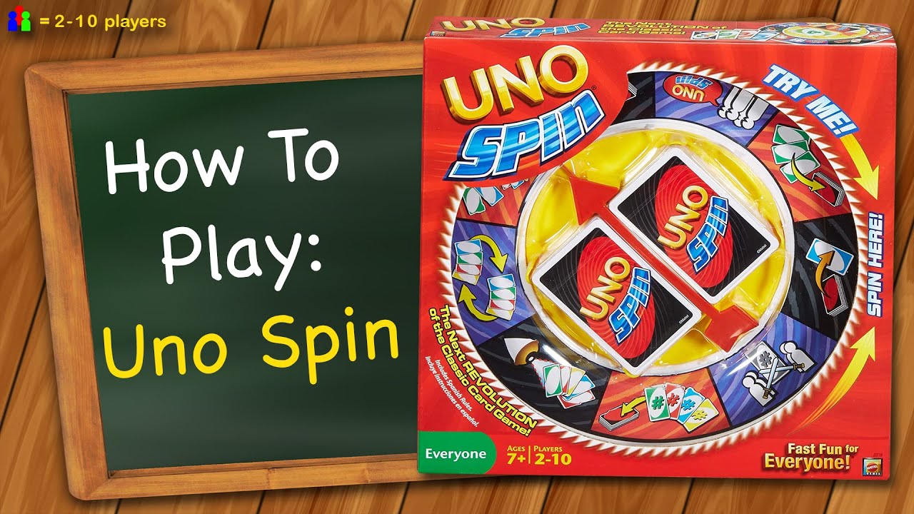 How To Play Uno Spin Youtube