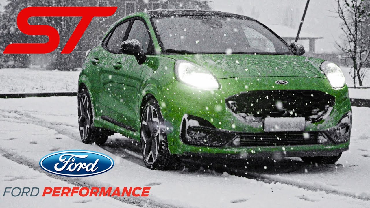 Ford Puma ST Snow❄️Exhaust sound🔉 short video